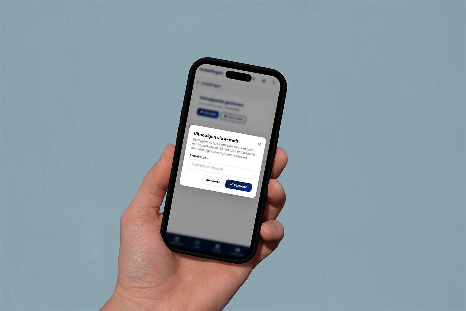Gezinnen verbinden in Chup via uitnodiging